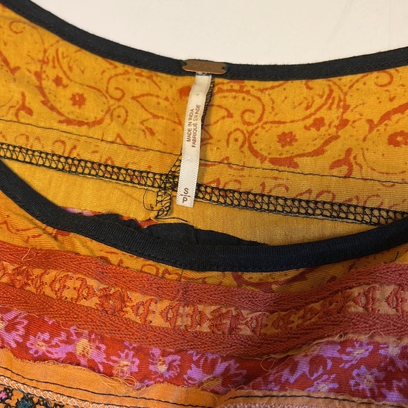 Free People Boho Balloon Sleeved Top - Women’s Size Small - Picture 8 of 10